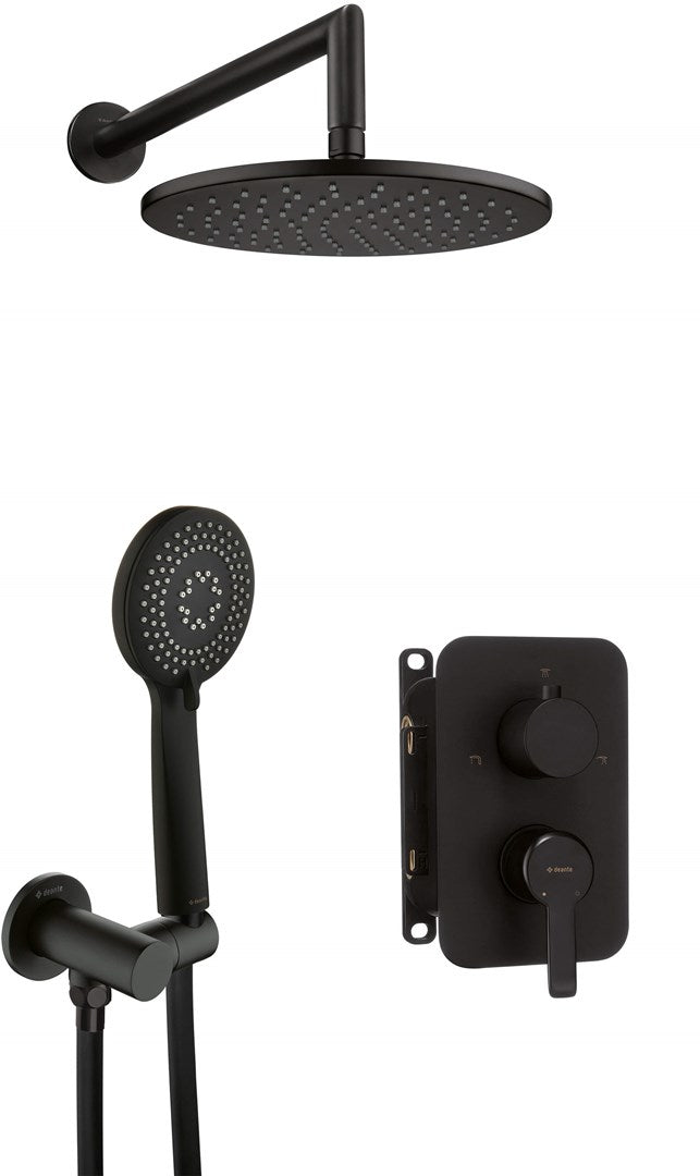 Concealed shower set with mixer BOX