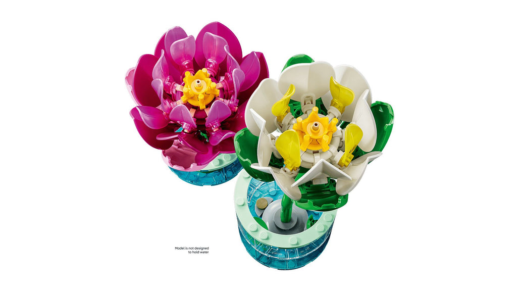 LEGO BOTANICALS Water Lilies Building Kit 259 Elements for Ages 9+ Model 11511