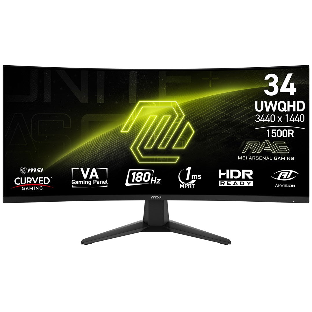MSI Monitor 34 MAG 346CQ 34 UWQHD 180Hz
