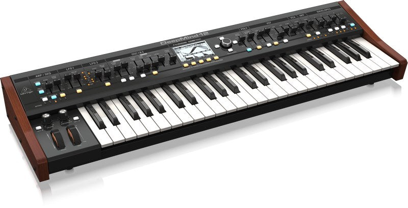Behringer DEEPMIND 12 Analog Synthesizer - 49 Keys, 12-Voice Polyphony - USB, MIDI