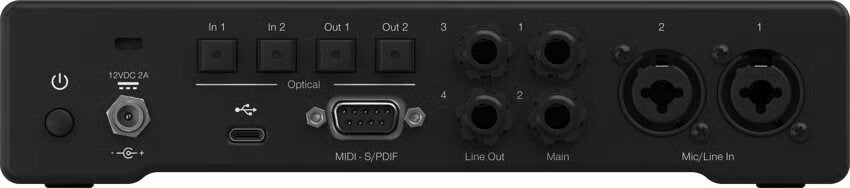 Fender Quantum HD 2 EU - USB-C Audio Interface - Studio Use - FENDER QUANTUM HD 2 EU