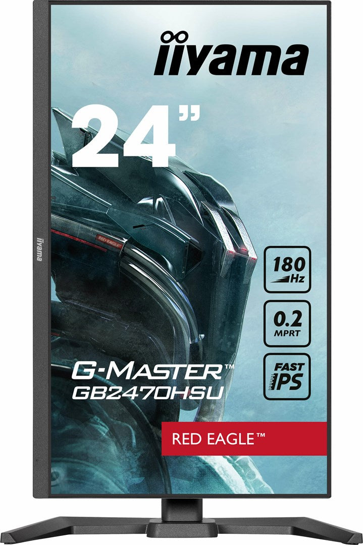 iiyama G-MASTER GB2470HSU-B6 Monitor 60.5 cm (23.8") Full HD LCD Black