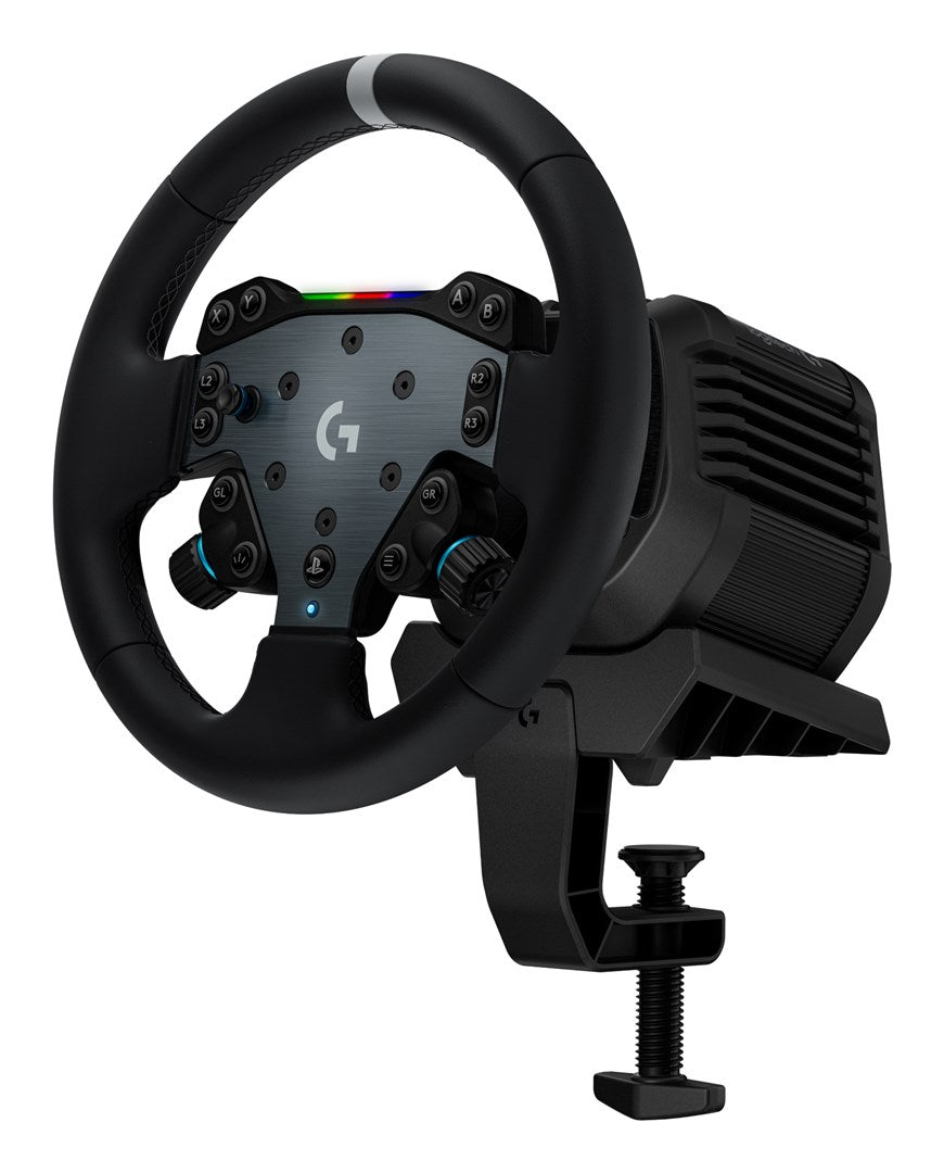 Logitech G RS50 System Black USB 2.0 Steering wheel Analogue PC  PlayStation 4  PlayStation 5