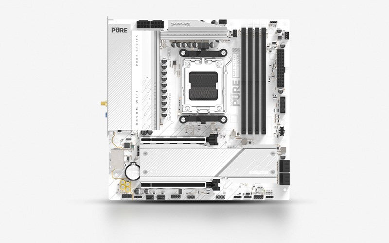 SAPPHIRE PURE B850M WIFI Motherboard Socket AM5 micro ATX AMD B850