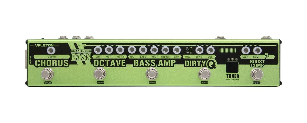 VALETON Multi-Effect Pedal VALVES2 Dapper Bass - 2000 g - 200 mm x 200 mm x 200 mm
