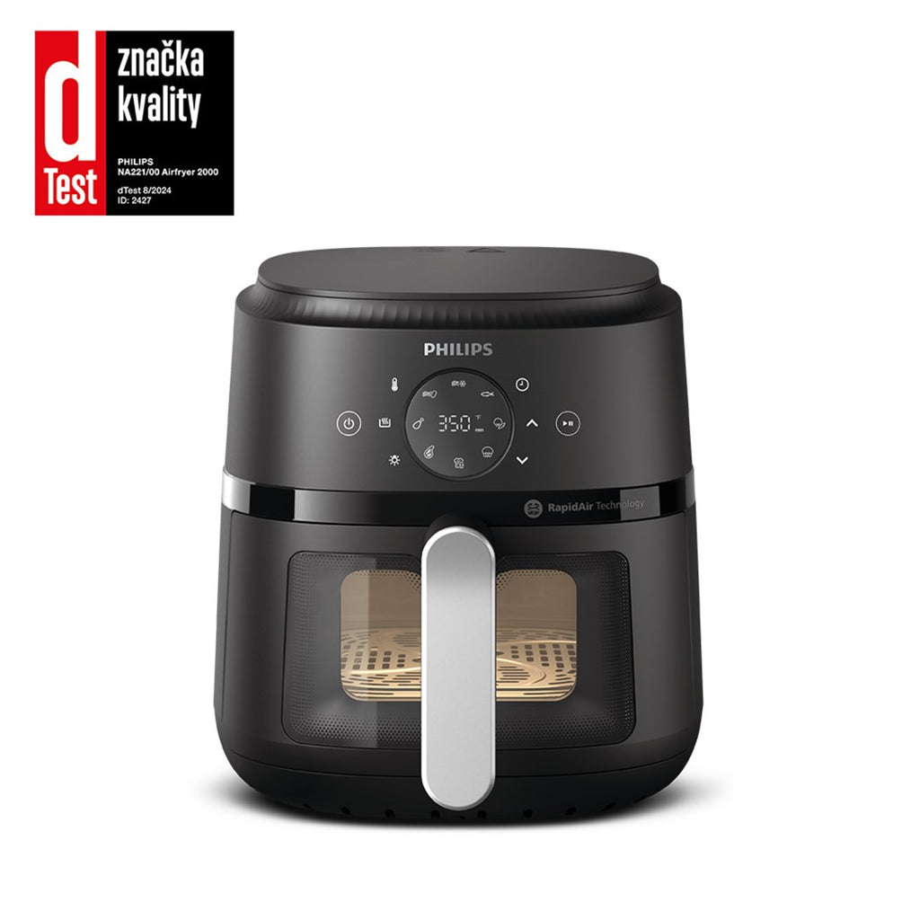 Philips Hot Air Fryer 4.2L 1500W Black Silver