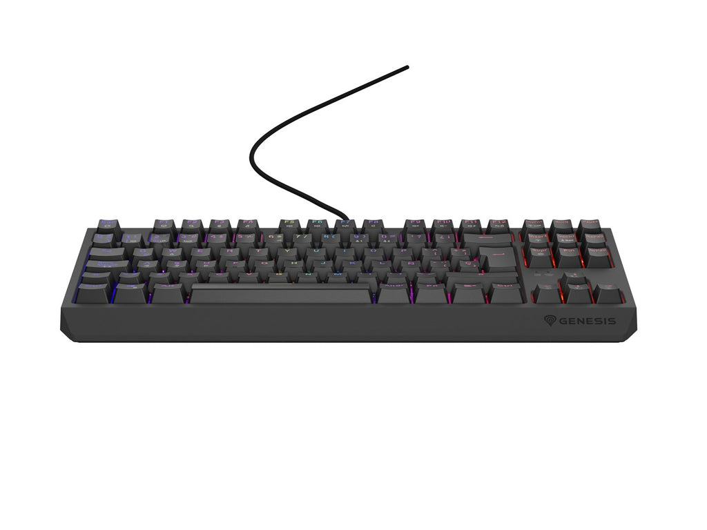 GENESIS Thor 230 TKL Keyboard Gaming USB QWERTY Spanish Black