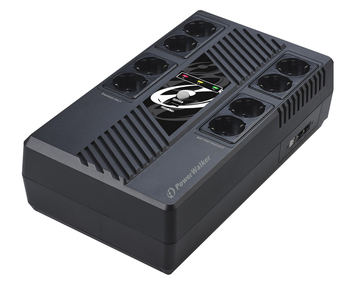 PowerWalker VI 800 MS FR Line-Interactive 800 VA 480 W 8 AC outlet(s)