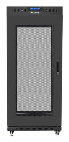 Lanberg Standing Rack Cabinet 19" 27U 600x600 Black FF01-6627-23BL