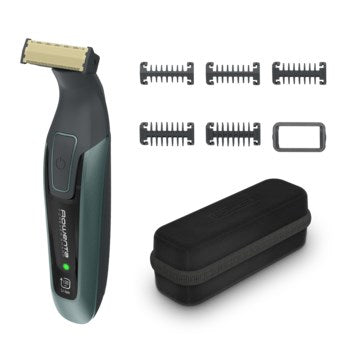 Rowenta TN6044E0 Beard Trimmer Black, Green | Model TN6044E0