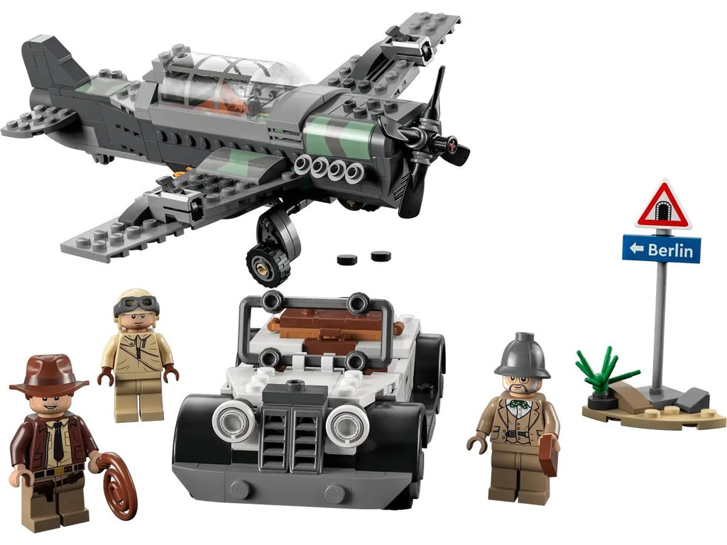 LEGO INDIANA JONES 77012 FIGHTER PLANE CHASE
