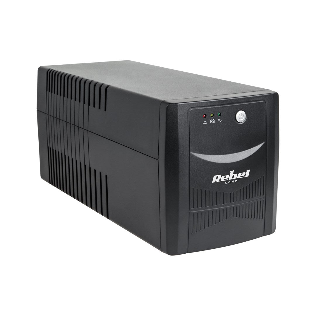 Uninterruptible UPS REBEL model Micropower 1000 (offline  1000VA / 600W  230 V  50Hz)