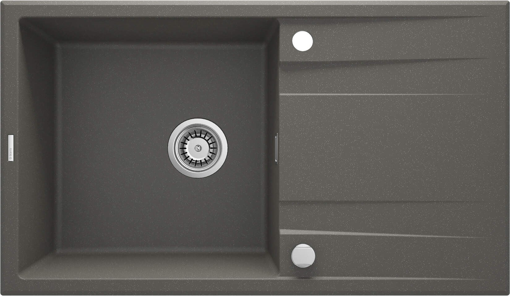 1-bowl granite sink with drainer