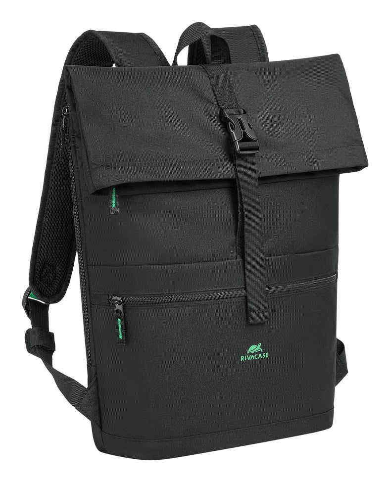 Rivacase Gremio backpack City backpack Black Polyester  Recycled polyethylene terephthalate (rPET)