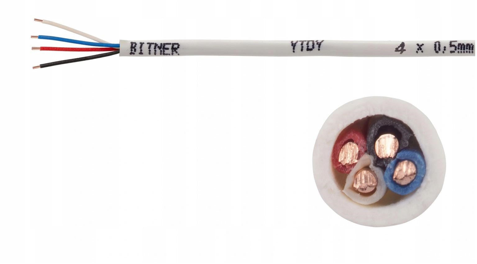 BITNER YTDY Intercom Alarm Cable 12X0.5 - 100 M