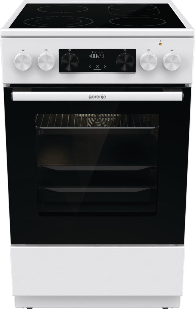 Gorenje GECS5C70WA Freestanding Cooker Coil Hob White