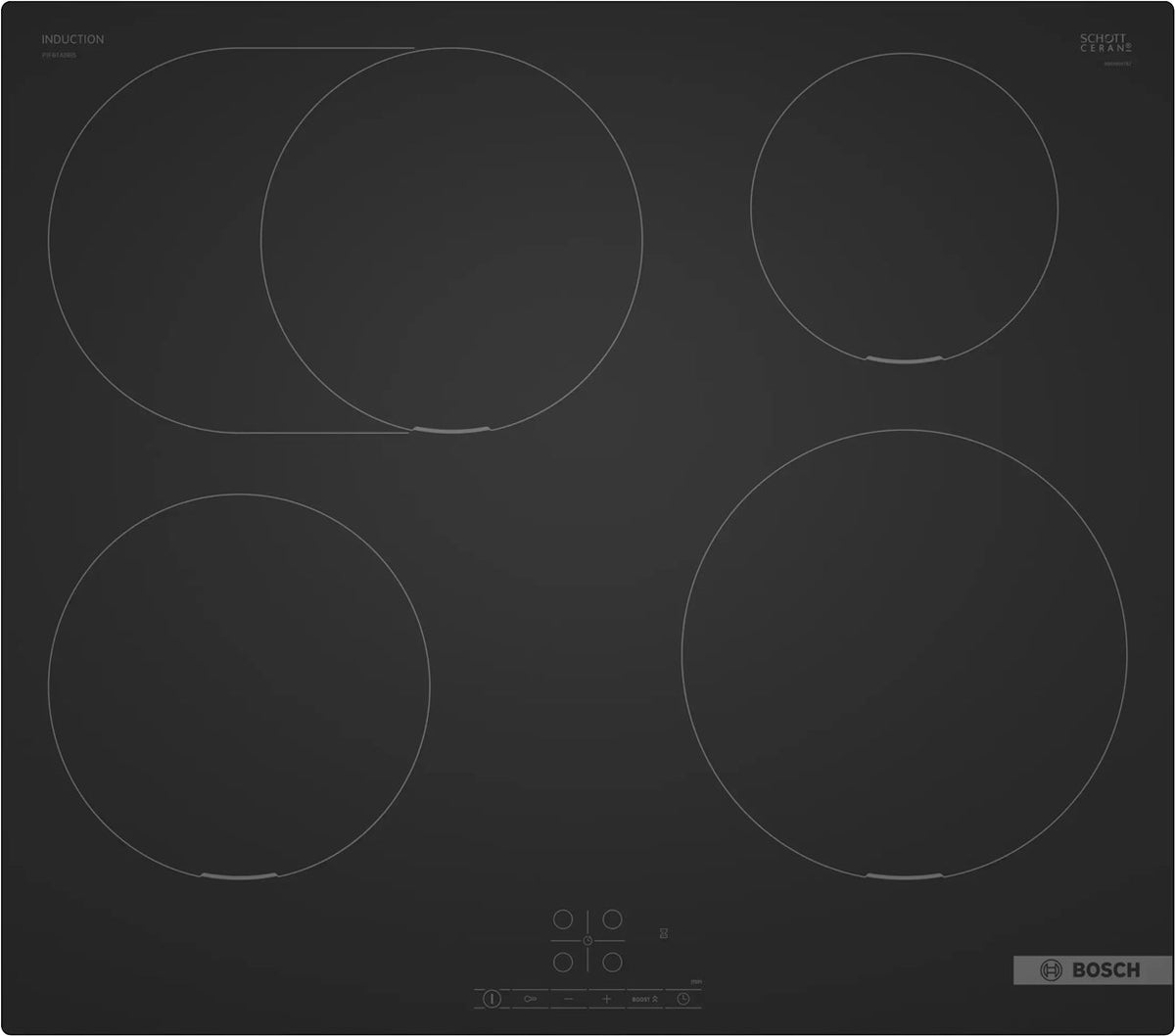 BOSCH Induction Hob 4 Zones 7400W PIF61ABB5E