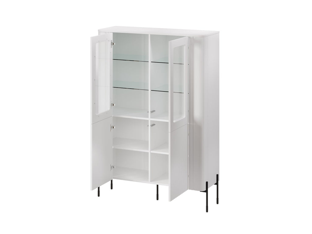 Cama VERA Display Cabinet 110x40x160 Matt White