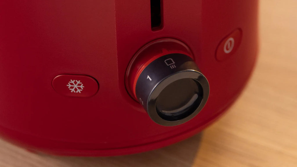 Bosch TAT2M124 Toaster 2 Slice 950 W Red - Compact with Bun Warmer