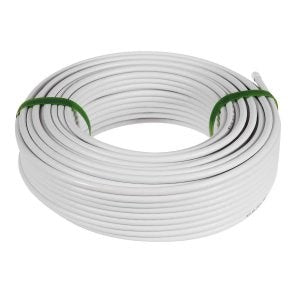 Maclean Coaxial Cable  Satellite Antenna Cable  RG6 1.02CU+4.8FPE+CU/P+32*0.12CU+6.8PVC  50M  MCTV-471