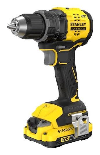 Stanley SFMCD714D2T-QW Power Screwdriver/Impact Driver 1900 RPM Cordless Tools Black, Yellow