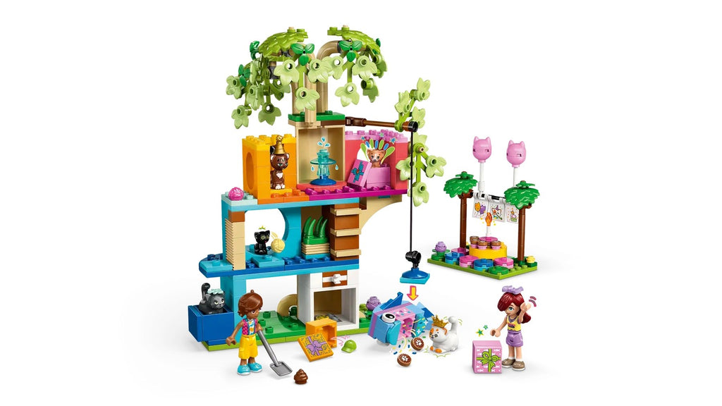 LEGO FRIENDS 42666 Cat Birthday Party & Tree House Set