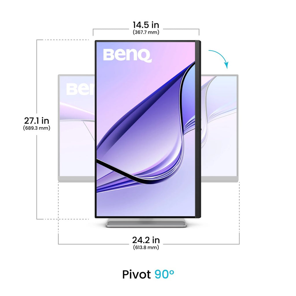 BenQ MA270UP computer monitor 68.6 cm (27 ) 3840 x 2160 pixels 4K Ultra HD White