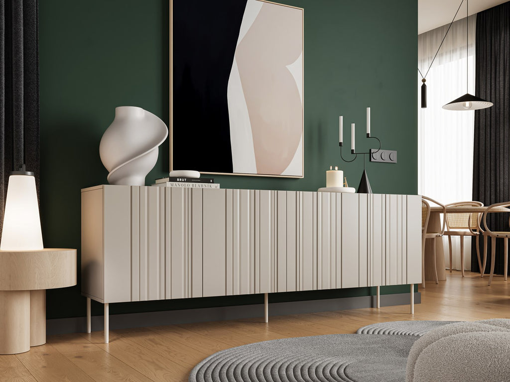 Cama ISLA chest of drawers 200x40x75 cashmere matt