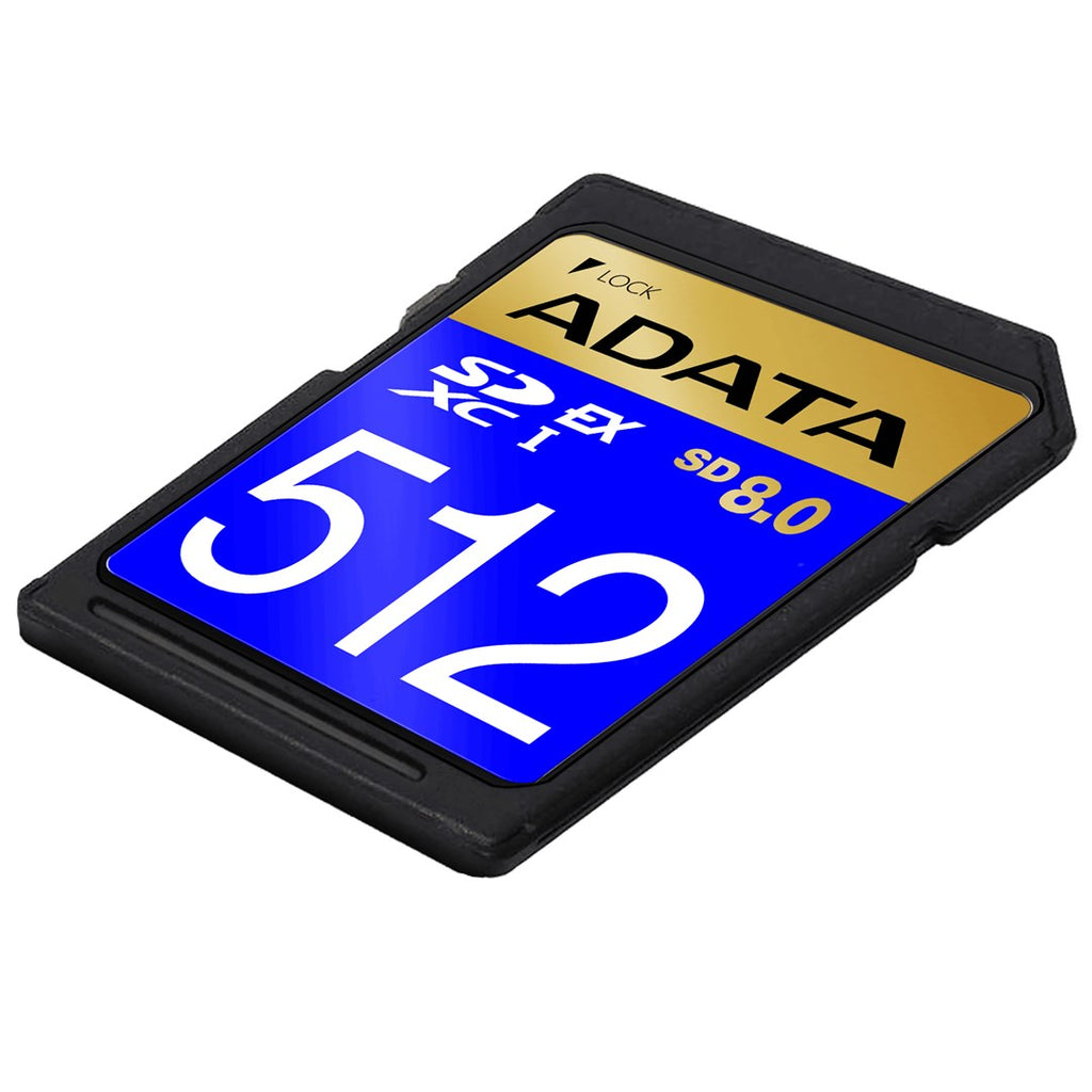 ADATA Premier Extreme SDXC Memory Card 512 GB UHS-I/U3 V30 SD512GEX3L2-C