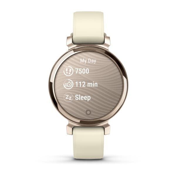 Garmin Lily 2 - Cream Gold - Smartwatch - Silicone Band - 110-175 mm Wrist Size - Bluetooth - 24.4 g (010-02839-00)