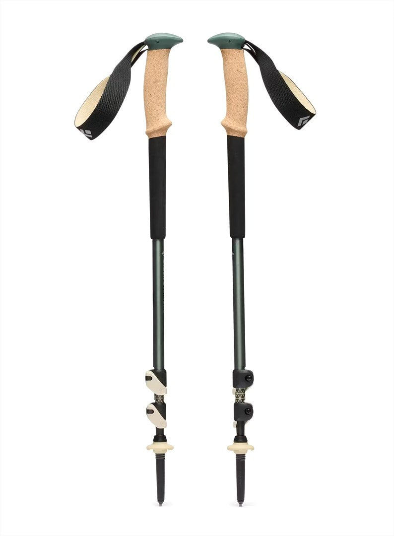 Black Diamond Trail Cork Trekking Poles Laurel Green | BD1100653053ALL1
