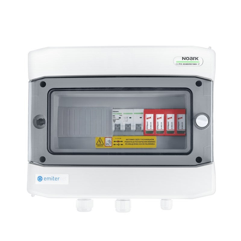EMITER Enclosure IP65 with AC Dehn Surge Arrester 319 mm x 400 mm x 259 mm EM-212_AC