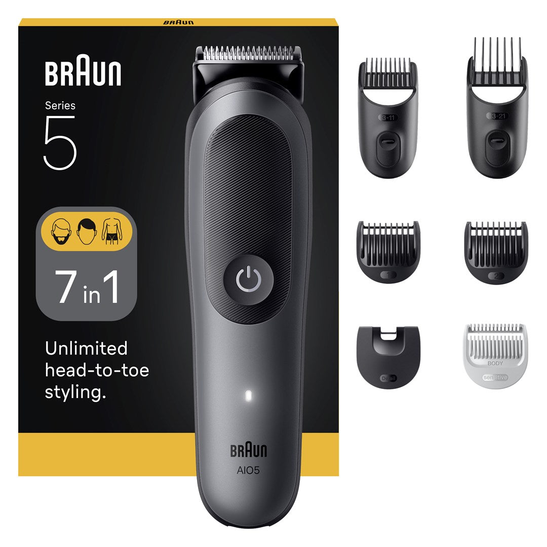 Braun 80789911 Hair Trimmer Dark Grey 21 Lithium-Ion