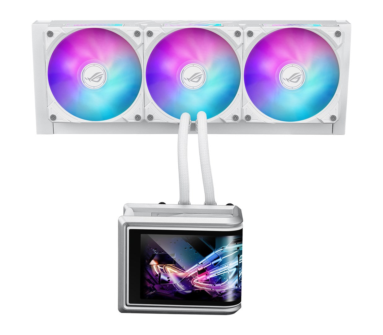 ASUS ROG Ryuo IV SLC 360 ARGB White Edition All-in-One Liquid Cooler 12 cm