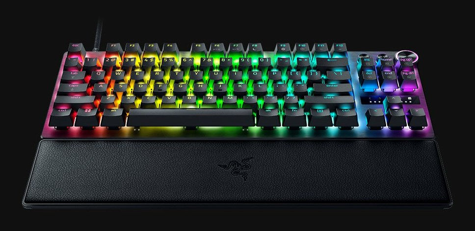 Razer Huntsman V3 Pro Tenkeyless Keyboard - Optical Switches - USB Type-C - RZ03-04980100-R3M1