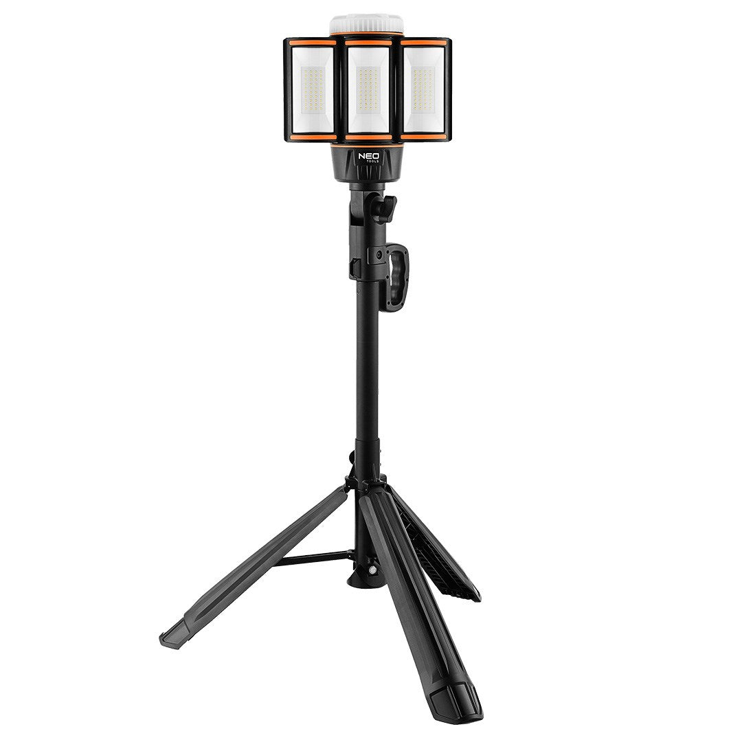 NEO TOOLS Battery Lamp on Stand 5000 Lumens Industrial Use Model 99-121