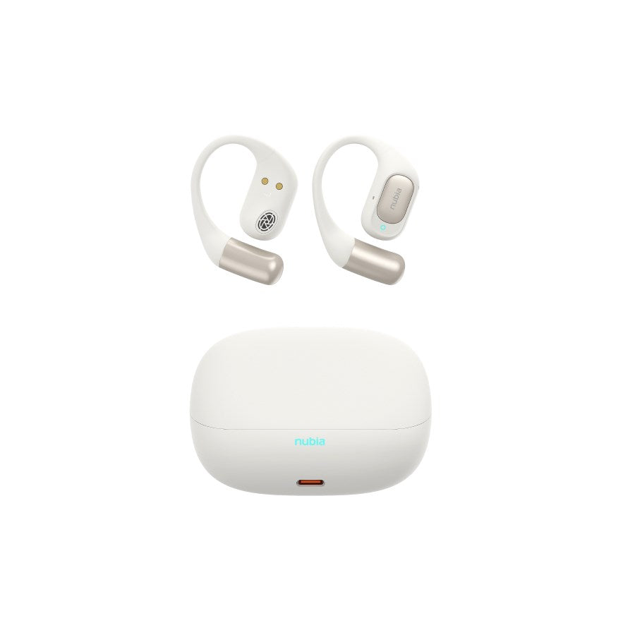 Nubia LiveFlip Headphones (White)
