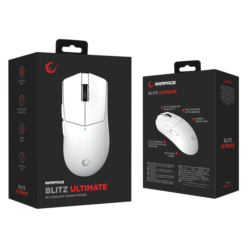 RAMPAGE BLITZ ULTIMATE 8K MOUSE