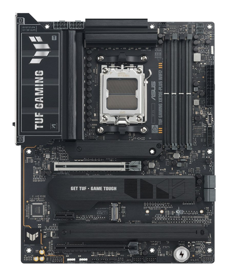 ASUS TUF GAMING X870E-PLUS WIFI7 Motherboard Socket AM5 ATX AMD X870E