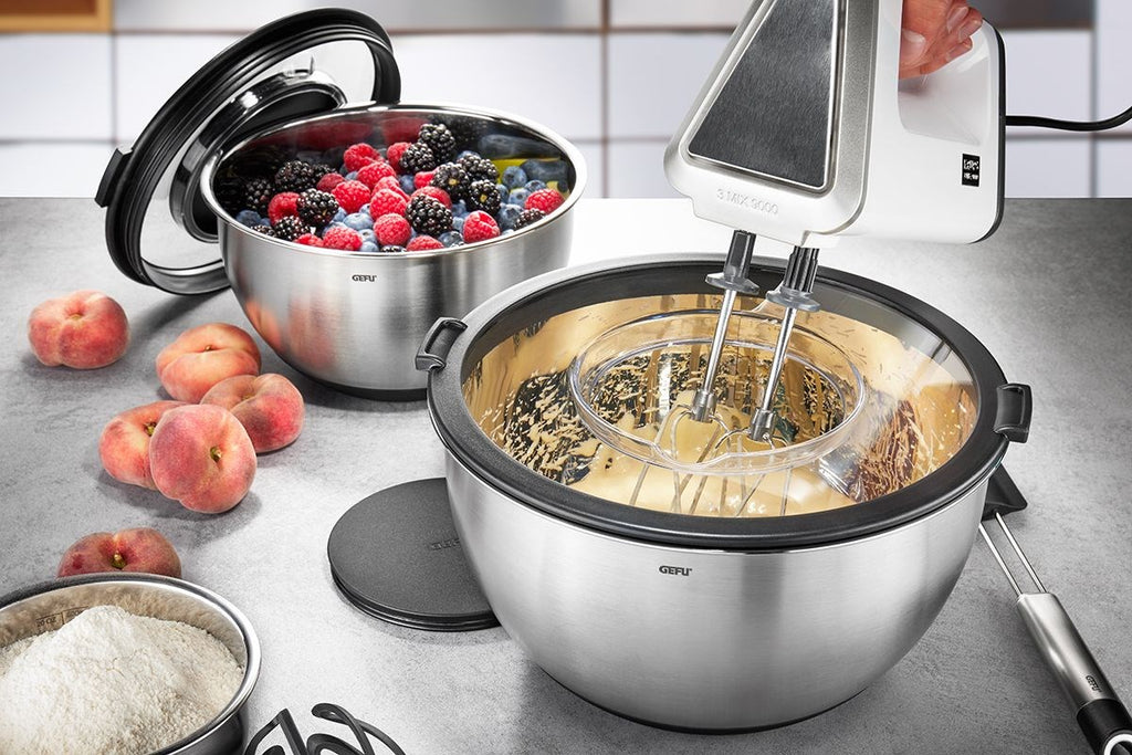 GEFU Set of 2 Bowls with Lid MUOVO G-35055