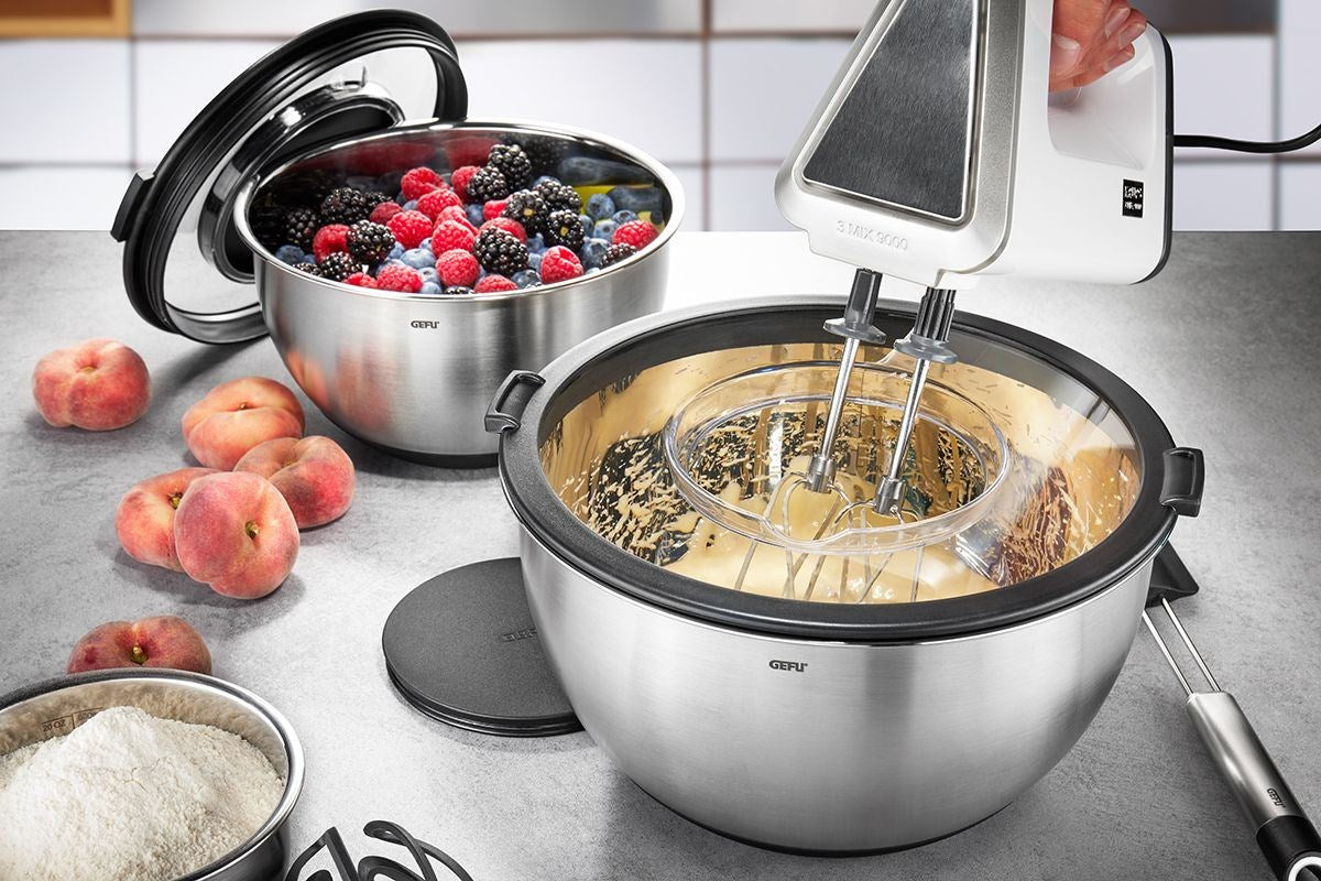 GEFU Set of 2 Bowls with Lid MUOVO G-35055