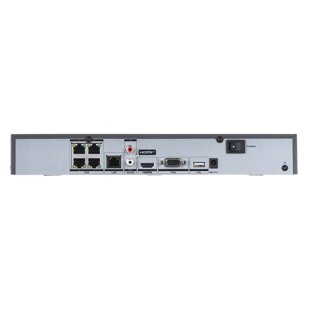 Hikvision DS-7604NXI-K1/4P(D) Network Video Recorder Black