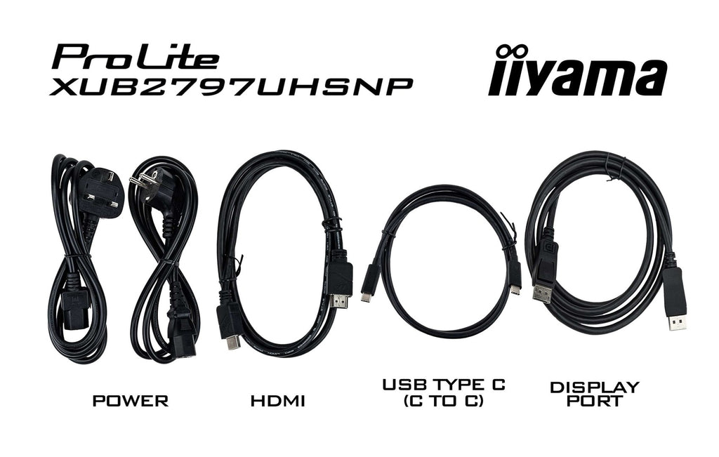 IIYAMA ProLite XUB2797UHSNP-B1 27-inch 4K Ultra HD LCD Monitor - 3840 x 2160 Resolution
