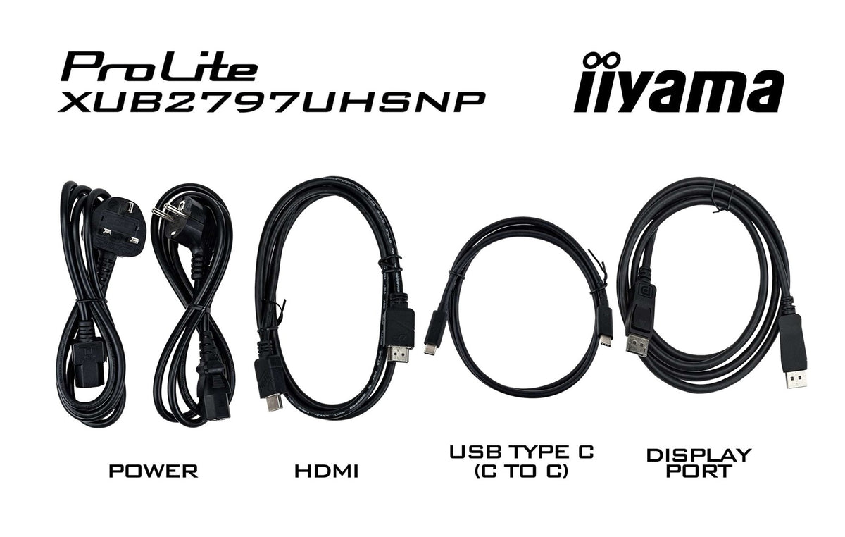 IIYAMA ProLite XUB2797UHSNP-B1 27-inch 4K Ultra HD LCD Monitor - 3840 x 2160 Resolution