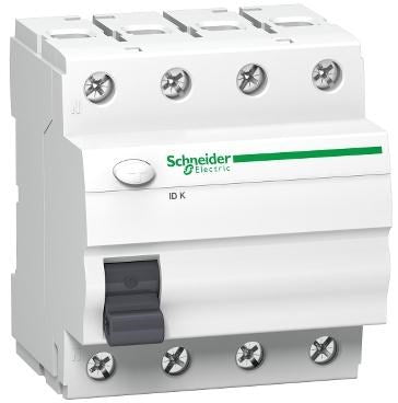 Schneider Electric Residual Current Circuit Breaker 25A 4 Pole 30mA Type AC Model A9Z05425