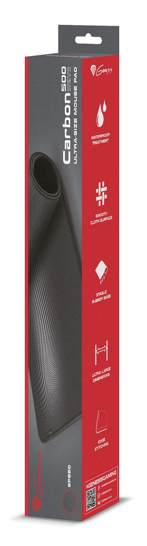 GENESIS Carbon 500 Ultra Wave Mouse Pad 1100 x 450 mm Model NPG-1706