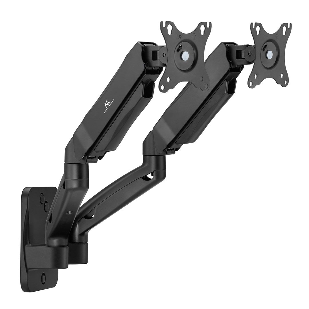 Maclean Wall Mount for Dual Monitors 17-32'' 9 kg Max MC-988