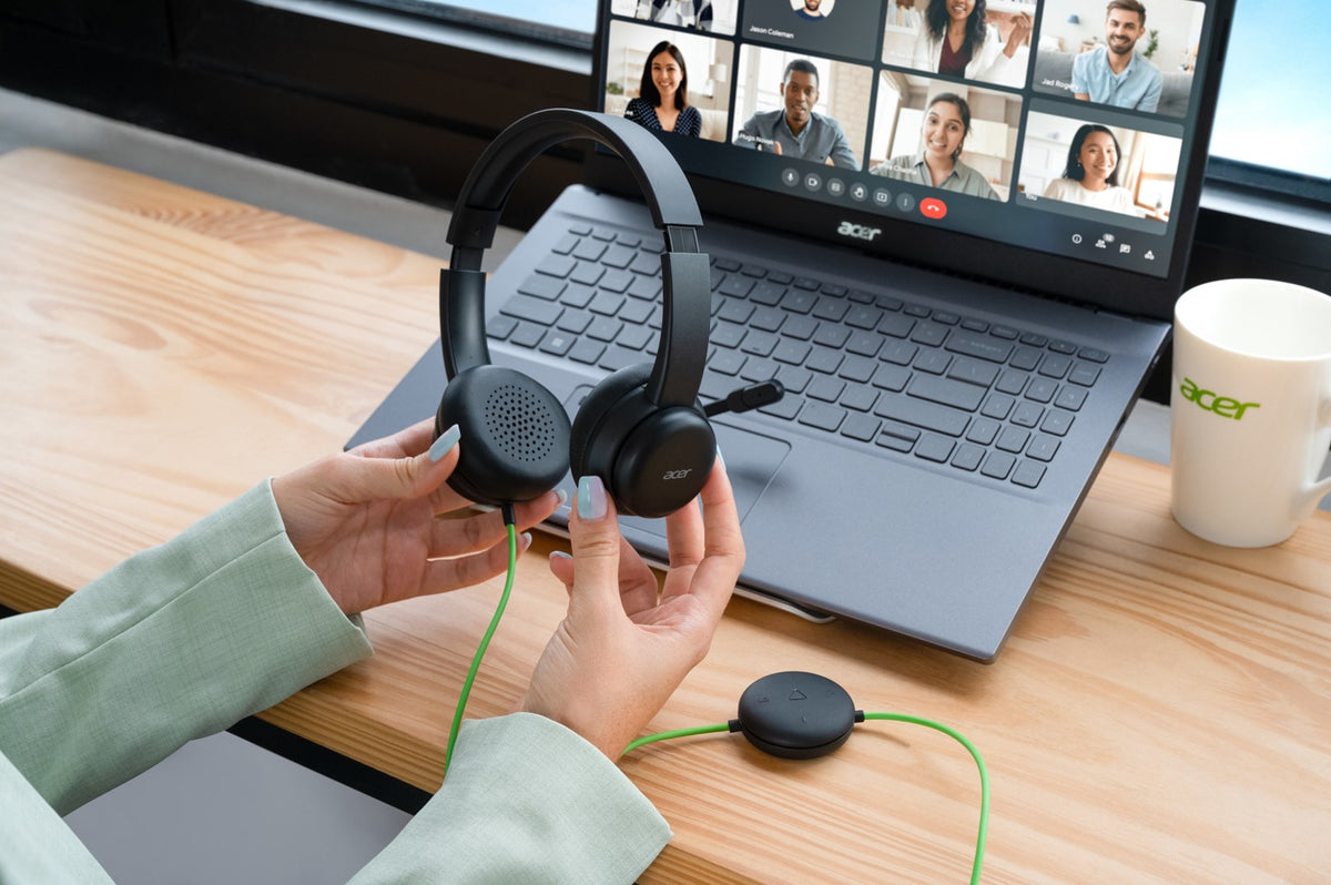 Conference headset | Acer | USB Type A | Black