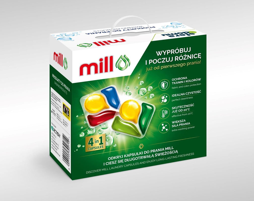 Mill washing machine care kit.