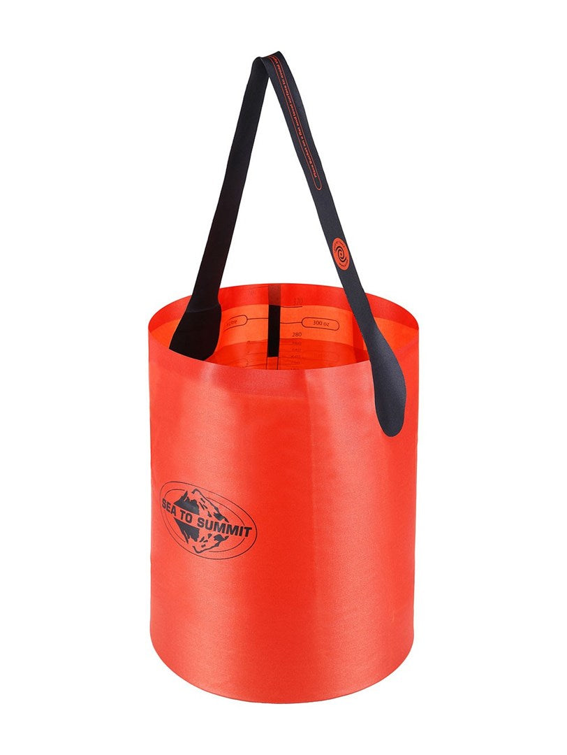 Sea To Summit Folding Bucket 10 L - Red Portable Bucket